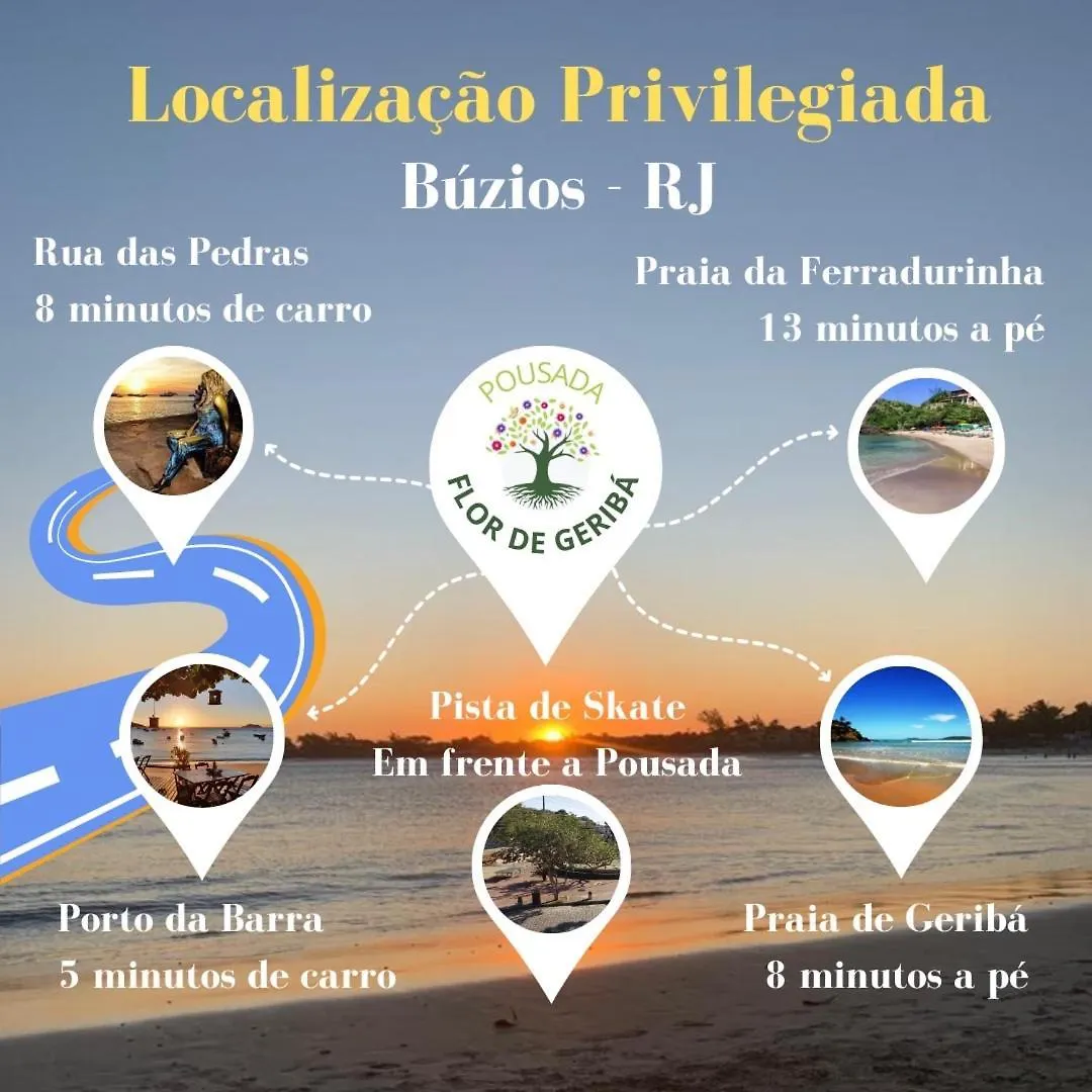 Homestay Pousada Flor De Geriba Armacao dos Buzios Brazil
